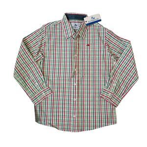 NWT Southbound Size Large (14/16) Classic Christmas Dress Shirt